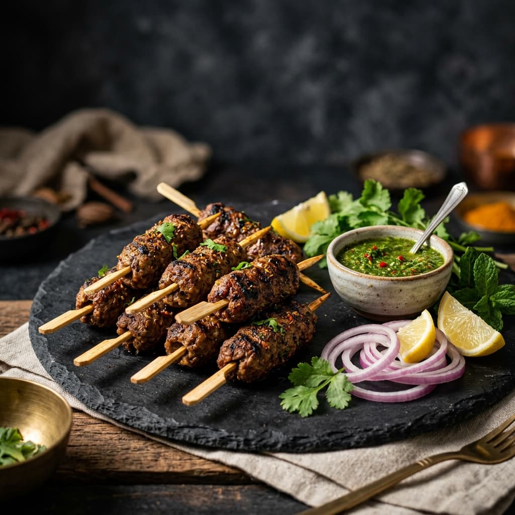 Mini Seekh Kebabs